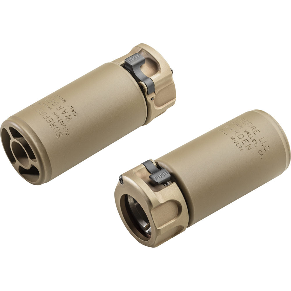 Surefire Warden Muzzle Device (Blast Regulator) - FDE – NotchUSA