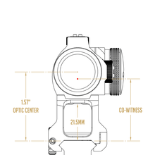 Load image into Gallery viewer, Scalarworks LEAP/01 1.57&quot; (Aimpiont) Mount - Black