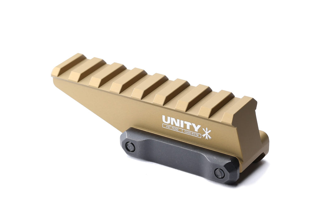 Unity Tactical FAST Absolute Optic Riser - FDE