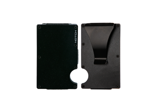 Notch USA Black Aluminum Wallet - 2 Pack