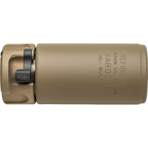 Surefire Warden Muzzle Device (Blast Regulator) - FDE